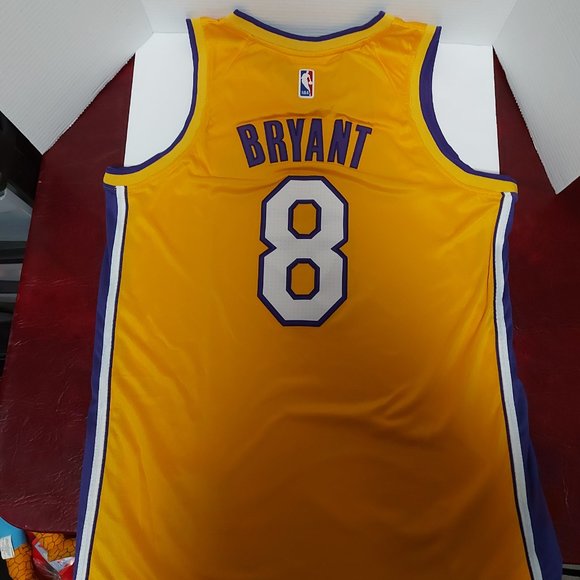 NWT Kobe Bryant Authentic Swingman Nike Connect 2017 Black Mamba Ed Sz 50, #8 - Picture 6 of 8